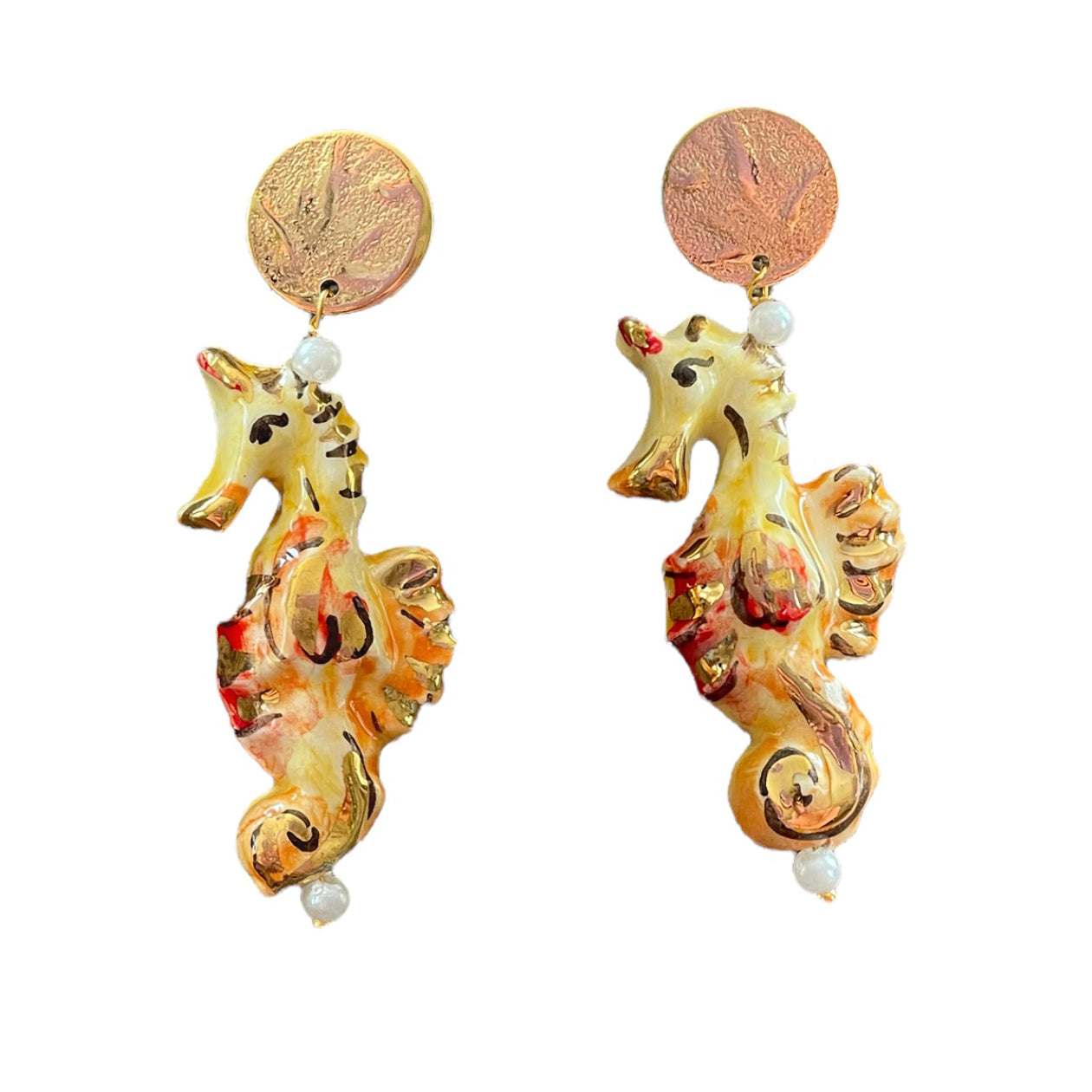 Pendientes caballito de mar