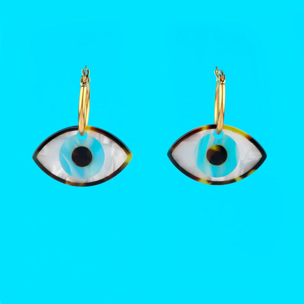 Pendientes ojos Brocantia