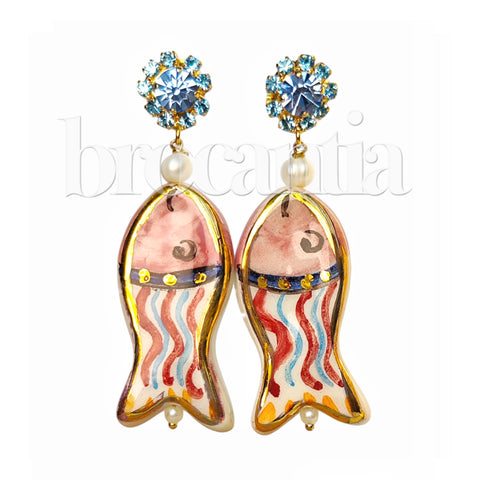 Pendientes pez
