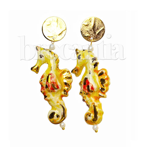 Pendientes seahorse