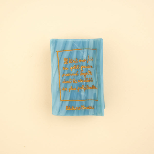 Pinza para el pelo libro