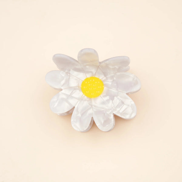 Pinza decorativa con forma de margarita