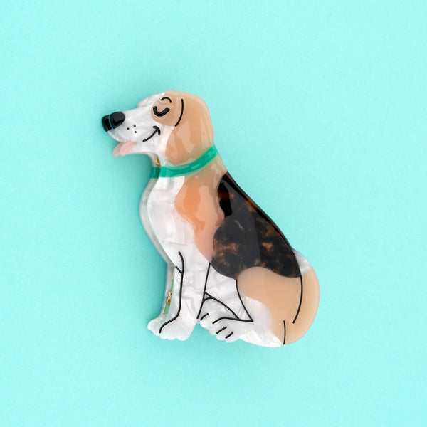 Pinza para el pelo Beagle Brocantia