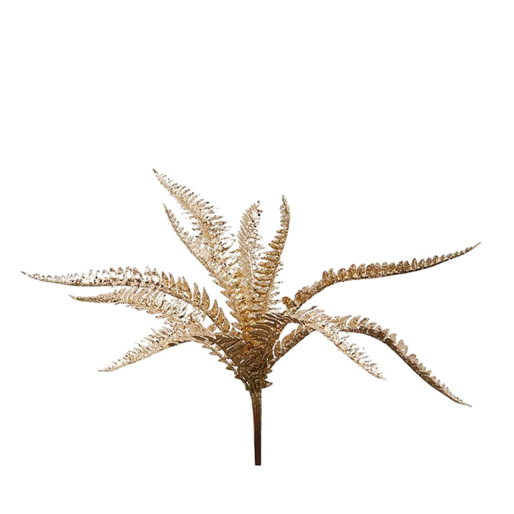 Rama helecho dorado Xmas