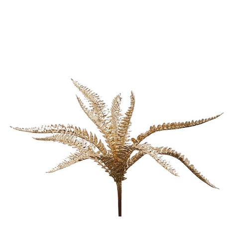 Rama helecho dorado Xmas