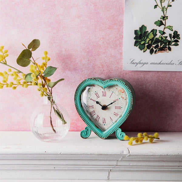 Reloj de sobremesa azul