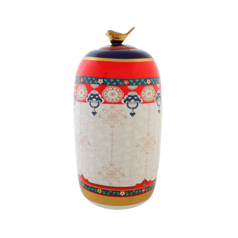 Tibor pajarito porcelana
