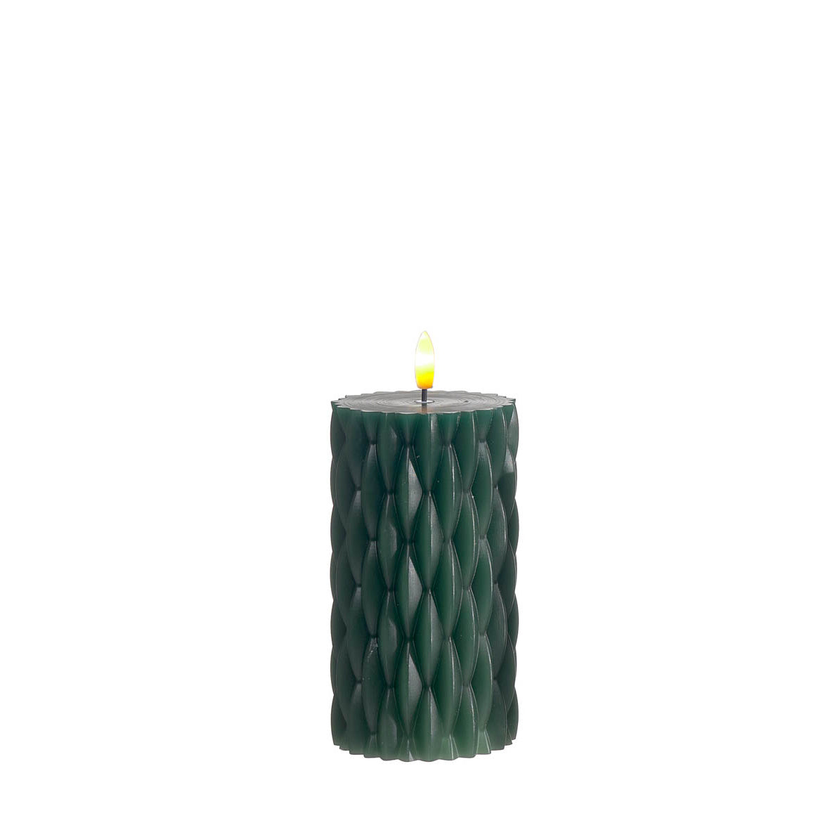 Vela led cera verde