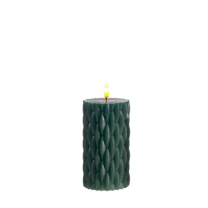 Vela led cera verde