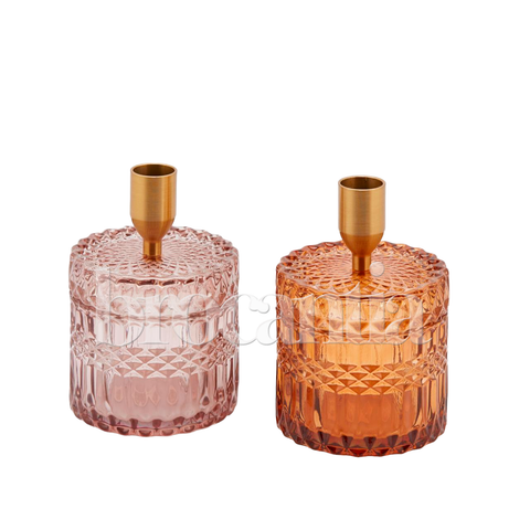 Caja candelabro cristal