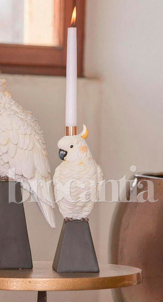 Candelabro cacatúa - Brocantia - Tienda decoracion y regalos Oviedo