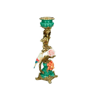 Candelabro loro colores Brocantia