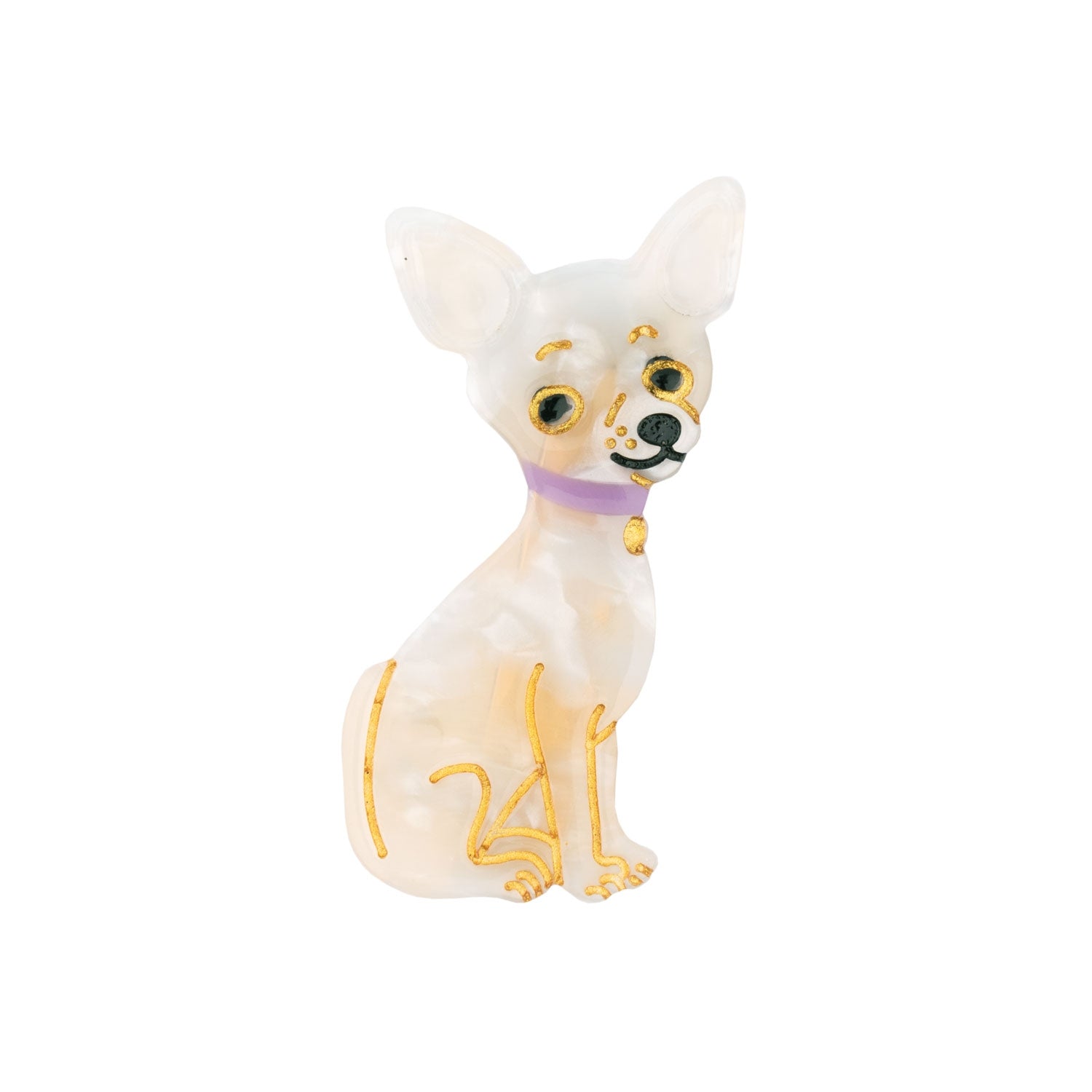 Clip para el pelo chihuahua