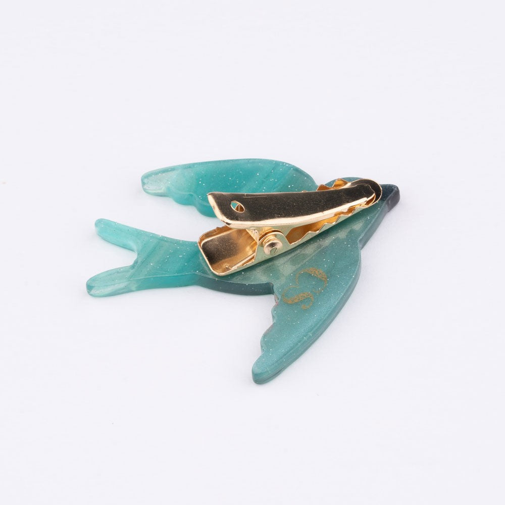 Mi Golondrina hair clip Gold Bird Comb Flying Swallow Hair Accessory Feather Wings  main image 2