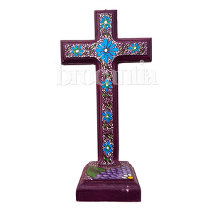 Cruz Mexicana con pedestal - Brocantia - Tienda decoracion y regalos Oviedo