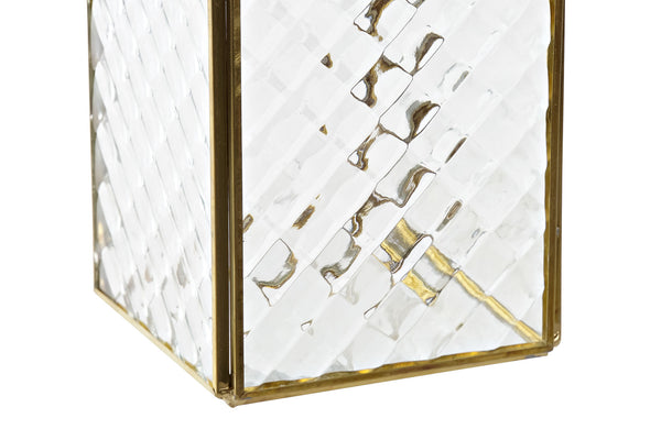 Farolillo portavelas cristal