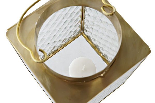 Farolillo portavelas cristal