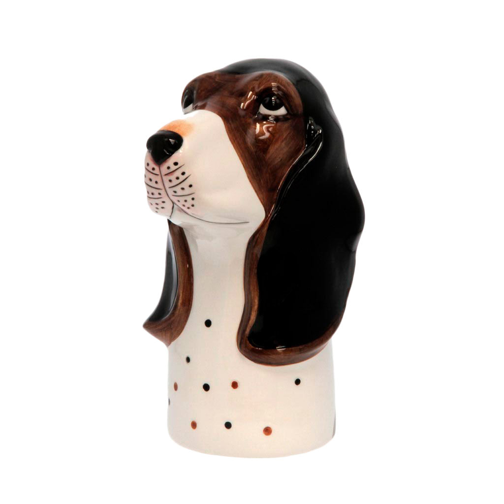 Figura cabeza Basset Brocantia