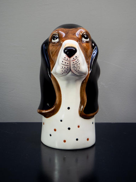 Figura cabeza Basset Brocantia