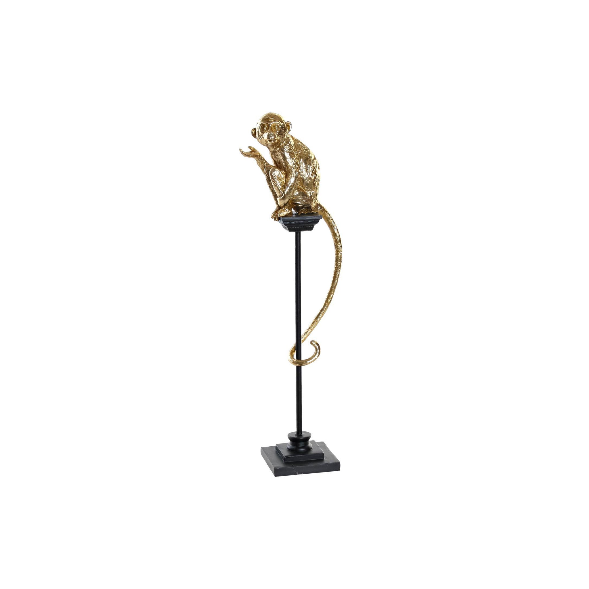 Figura mono dorado