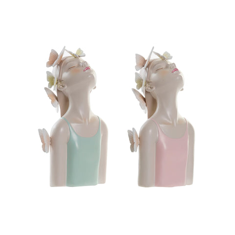 Figura niña mariposas