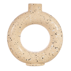 Jarrón bagel terrazzo