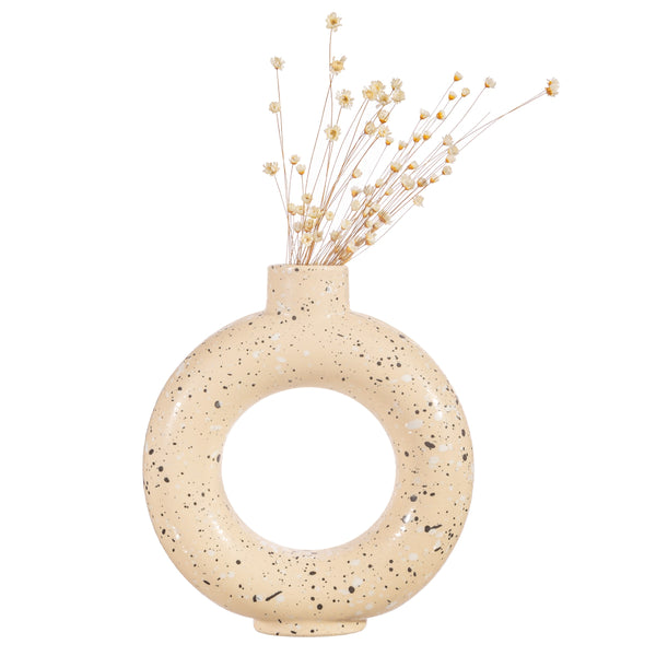 Jarrón bagel terrazzo