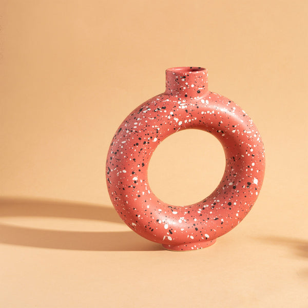 Jarrón bagel terrazzo Brocantia