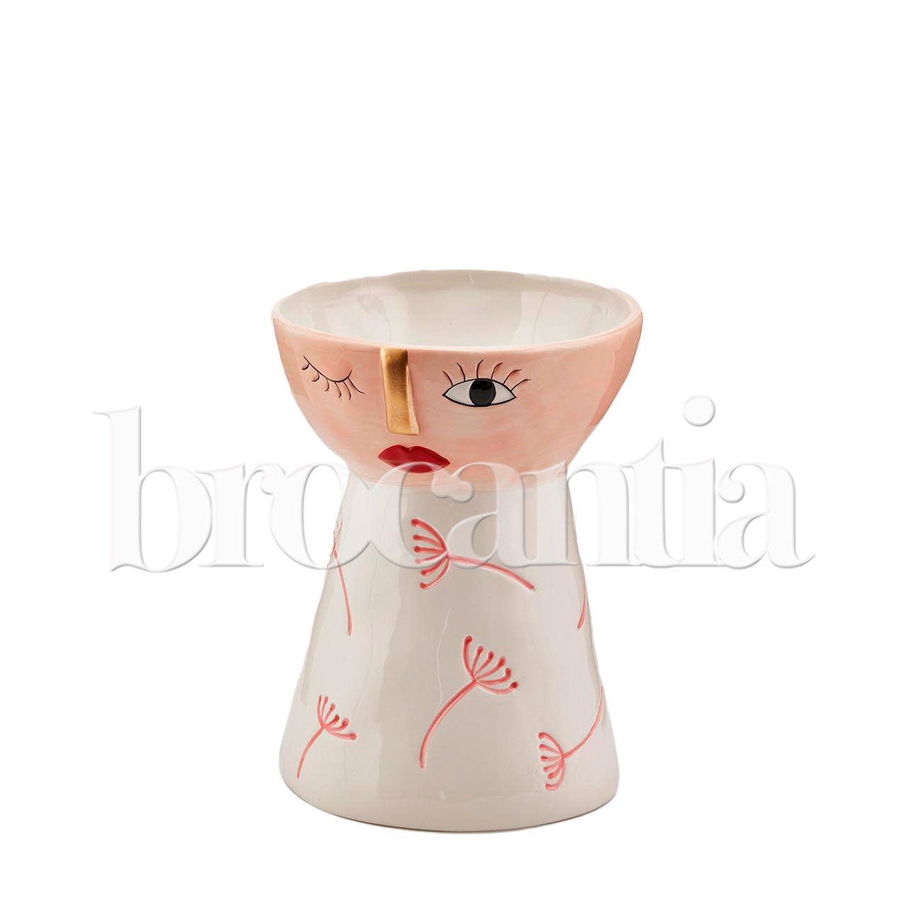 Jarrón doll rosa - Brocantia - Tienda decoracion y regalos Oviedo