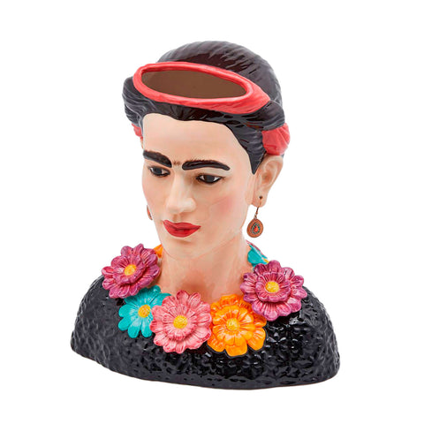 Jarrón Frida cerámica pintada a mano - Brocantia - Tienda decoracion y regalos Oviedo