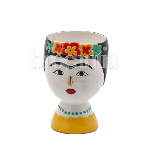 Jarrón Frida ojos abiertos - Brocantia - Tienda de decoración en Oviedo