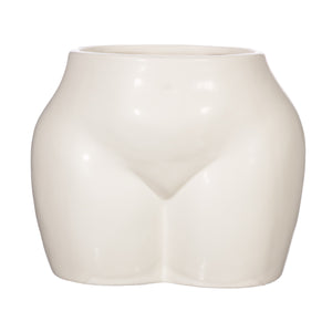 Jarrón Kourt blanco Brocantia