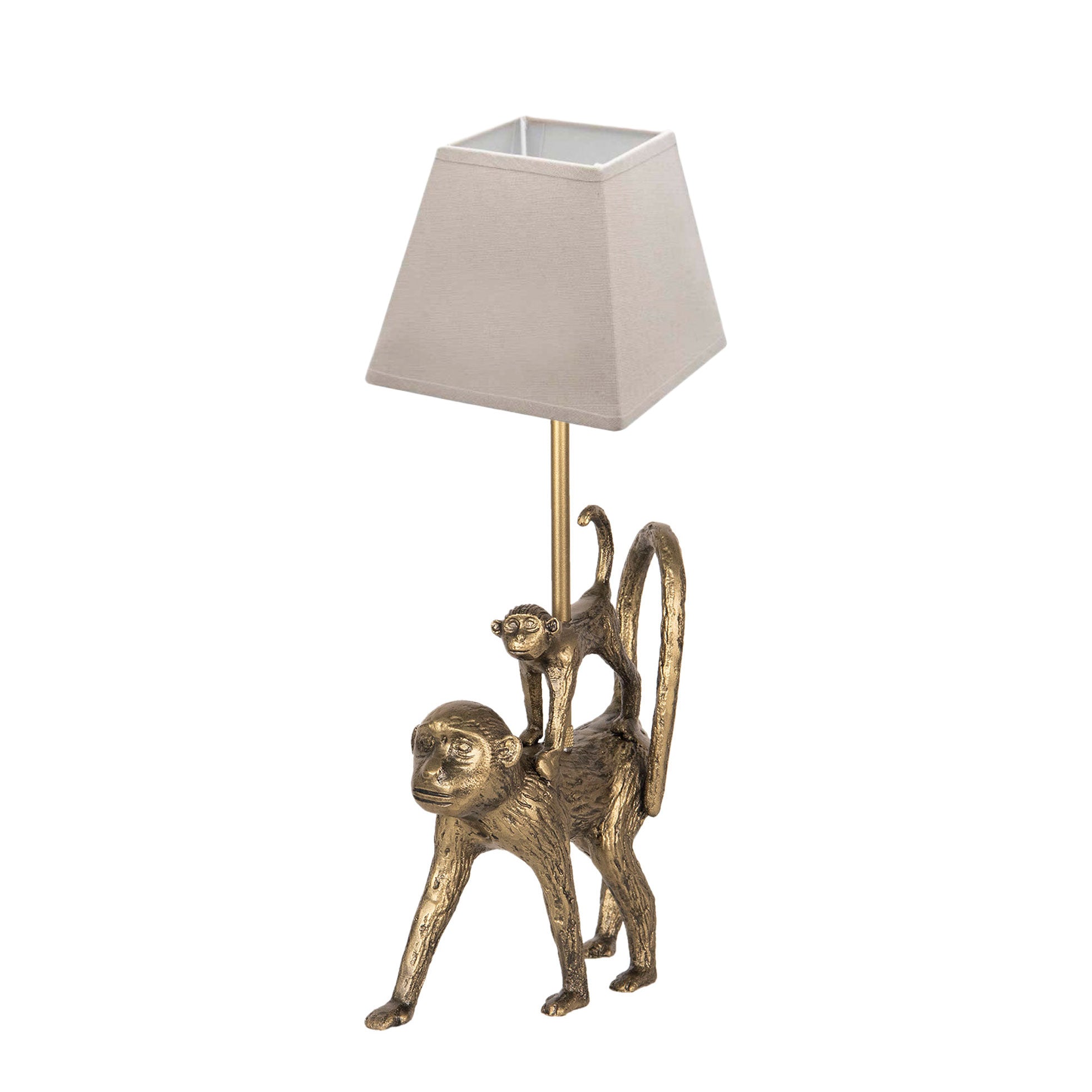 Lámpara de sobremesa monitos - Brocantia - Tienda decoracion y regalos Oviedo