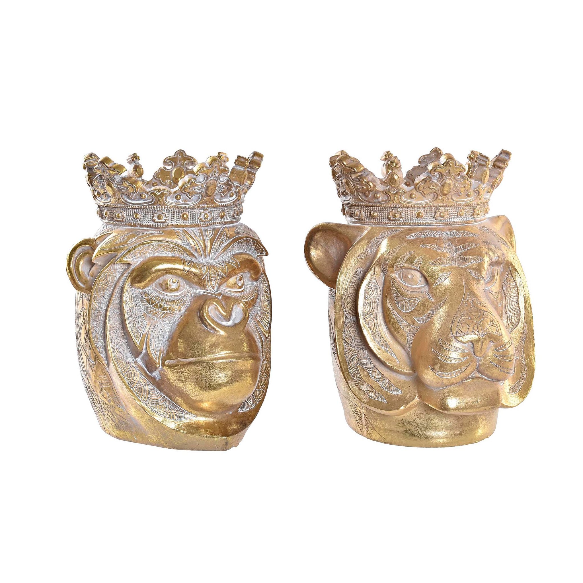 Macetero gorila o león dorado