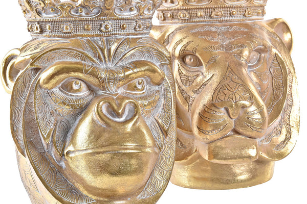 Macetero gorila o león dorado