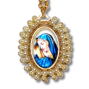 Medalla Mexicana Virgen Dolorosa Brocantia