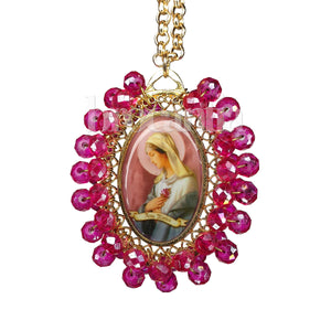 Medalla Mexicana Virgen de la Rosa - Brocantia - Tienda decoracion y regalos Oviedo