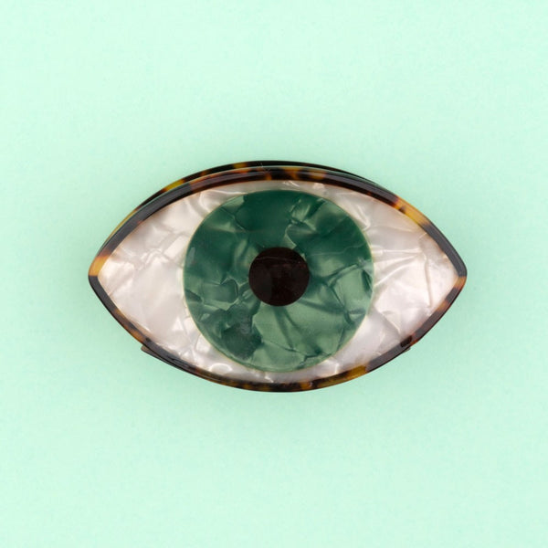 Pinza para el pelo Ojo Verde