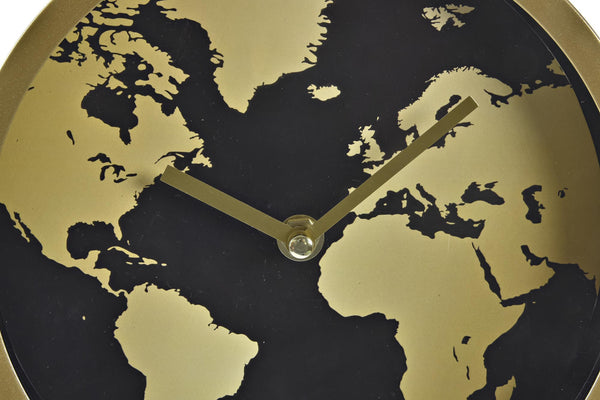 Reloj sobremesa mapamundi Brocantia
