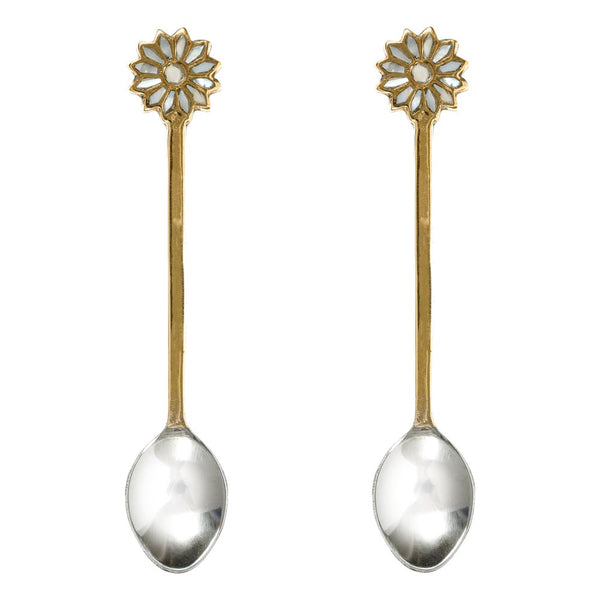 Set 2 cucharillas para café margarita