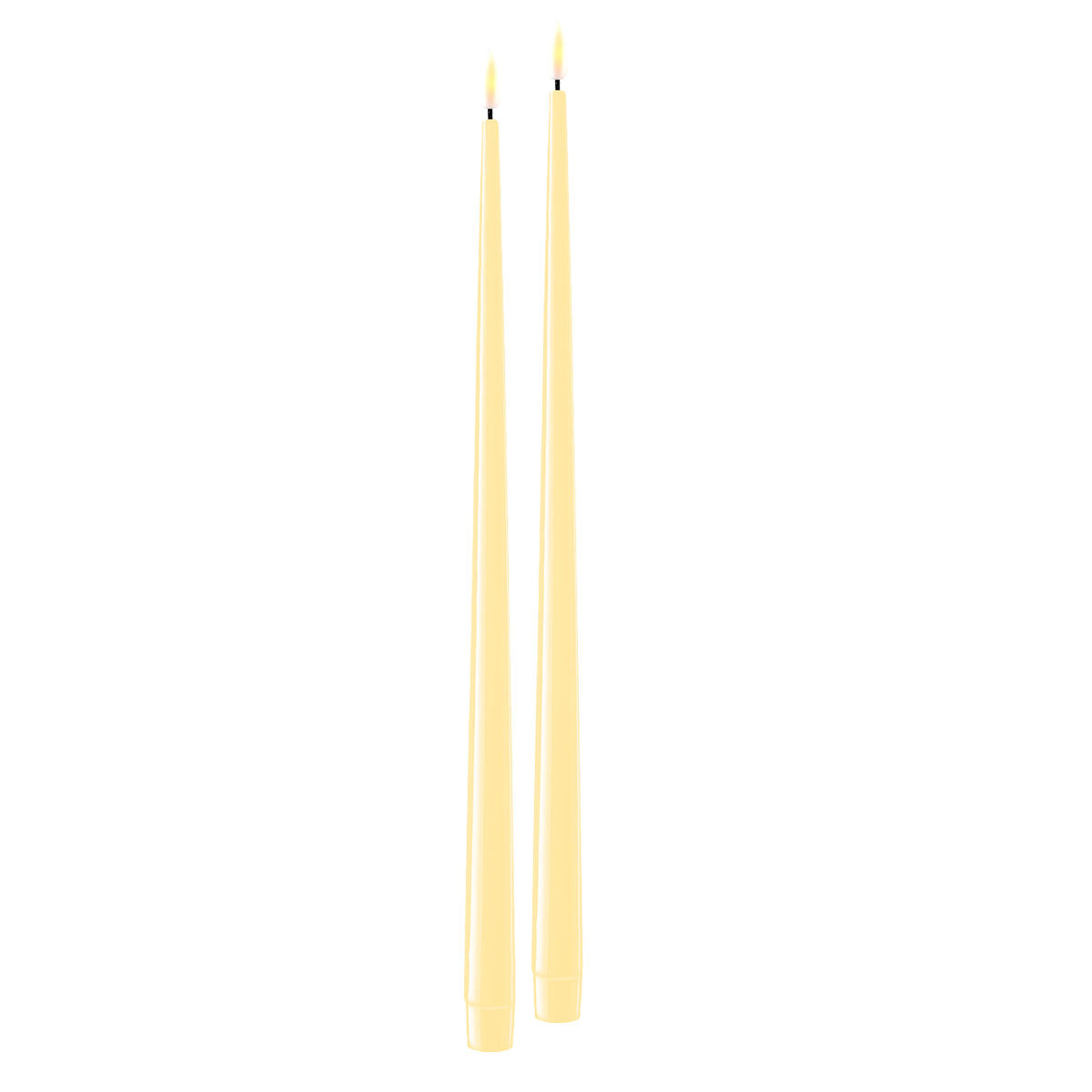 Set 2 velas LED candelabro XL - Brocantia - Tienda decoracion y regalos Oviedo