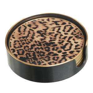 Set posavasos leopardo - Brocantia - Tienda decoracion y regalos Oviedo