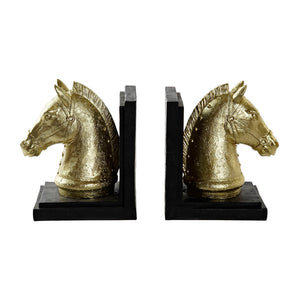 Sujetalibros caballos