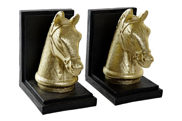 Sujetalibros caballos