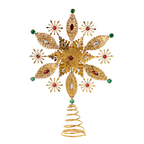 Tope de árbol estrella con piedras - Brocantia - Tienda decoracion y regalos Oviedo